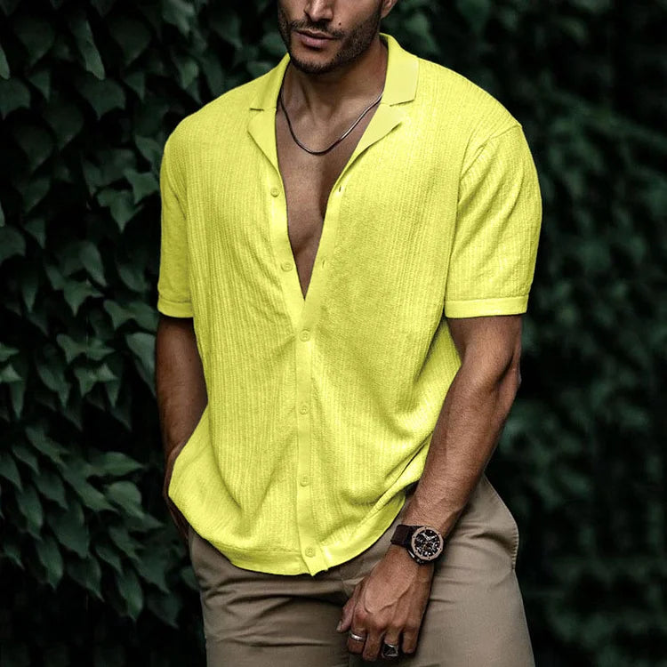 Bradley | Short Sleeve Casual Button Shirt