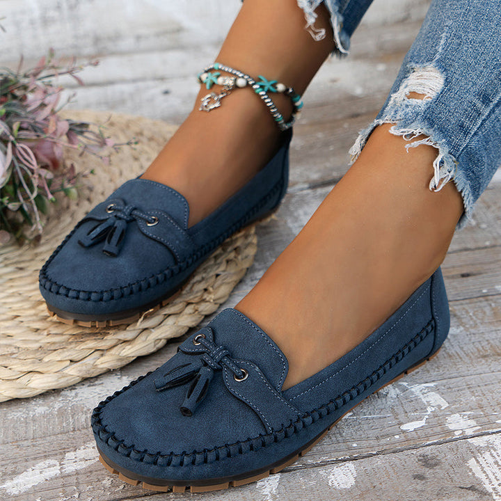 April | Tassel Loafers Slip-On Flats