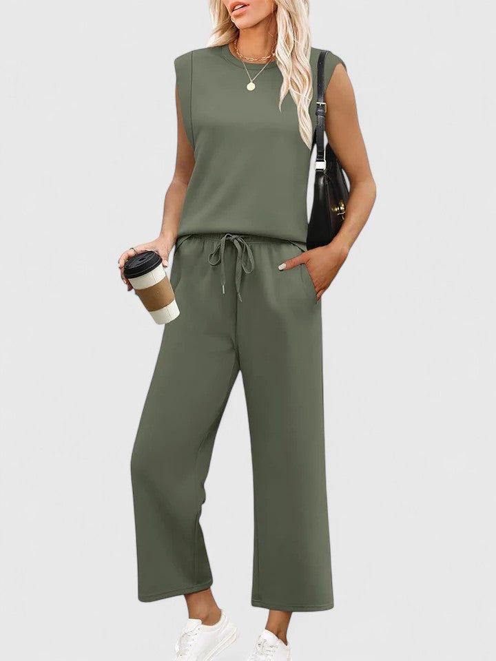 Carolyn | Wide-Leg Pants Set