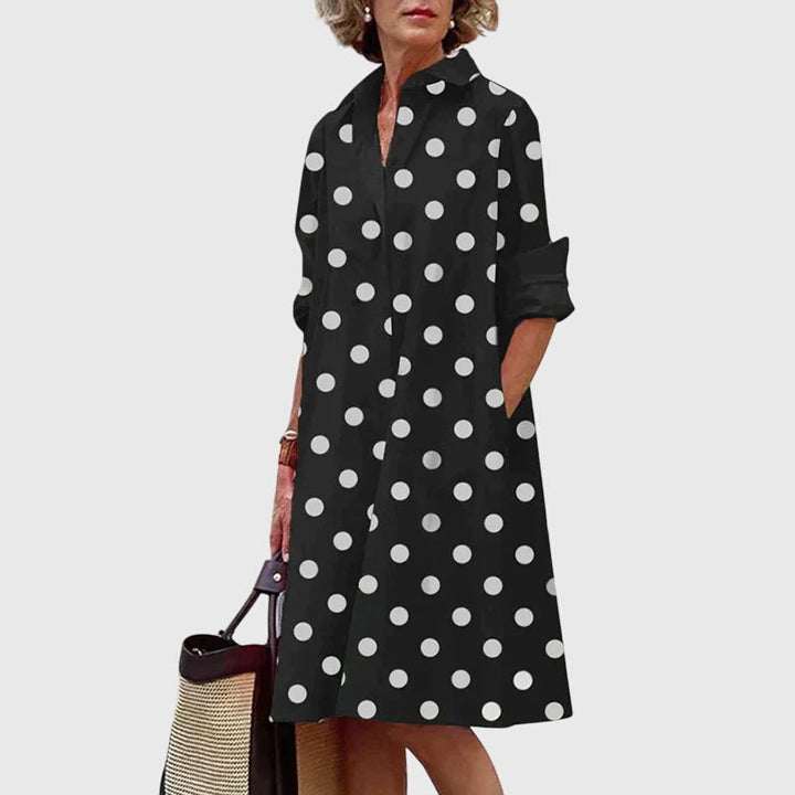 Celine | Casual Pocket Midi Dress