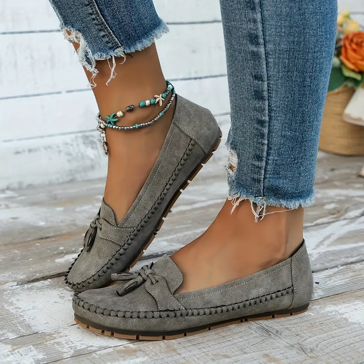 April | Tassel Loafers Slip-On Flats