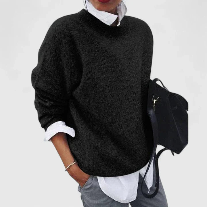 Gita | Crew Neck Pullover Sweater Relaxed Fit