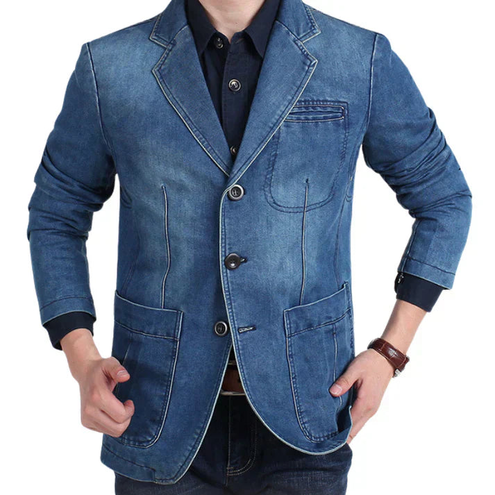 Alejandro | Formal Casual Denim Blazer