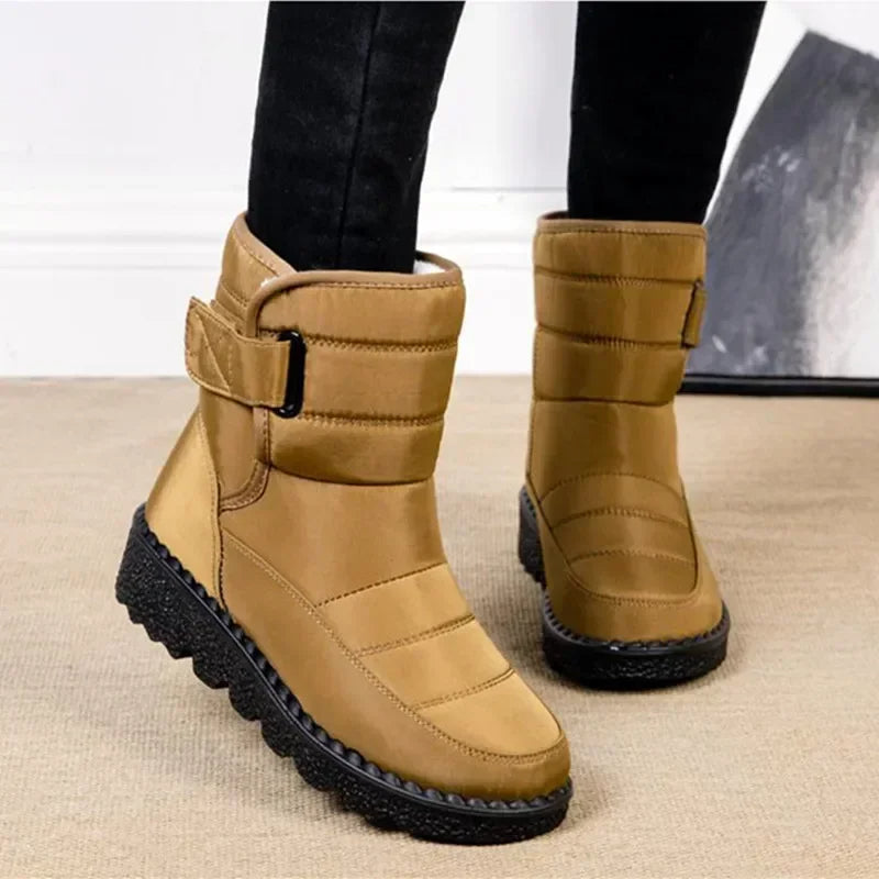 Minna | Waterproof Ankle Snow Boots with Strap