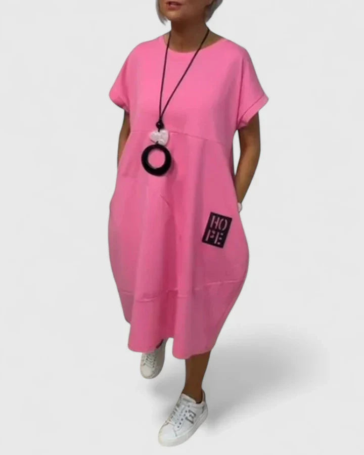 Leah | Relaxed Midi Dress