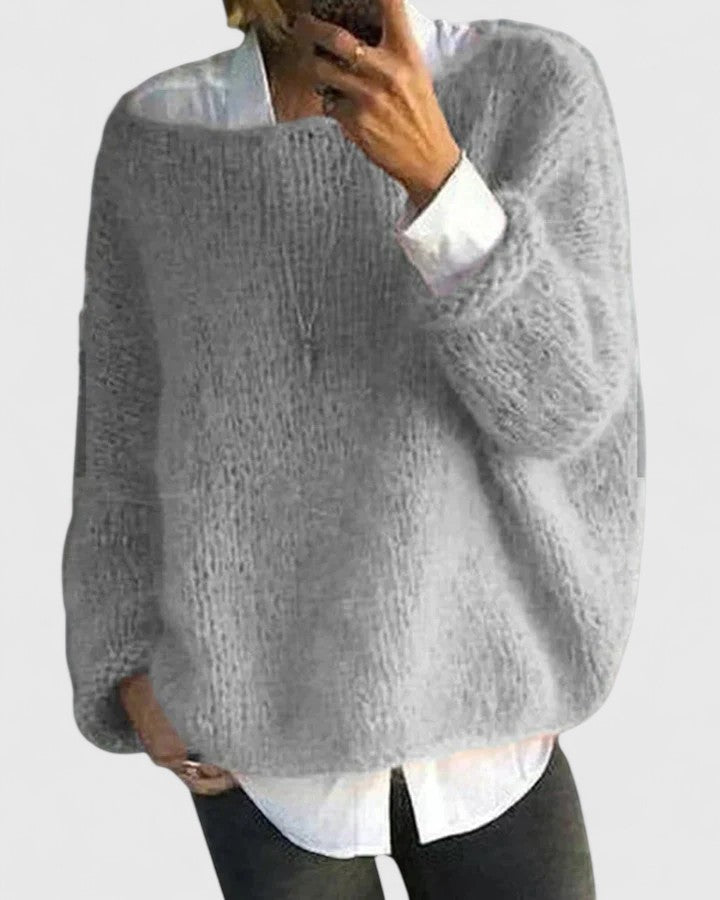 Ruby | Loose Fit Knit Pullover Sweater