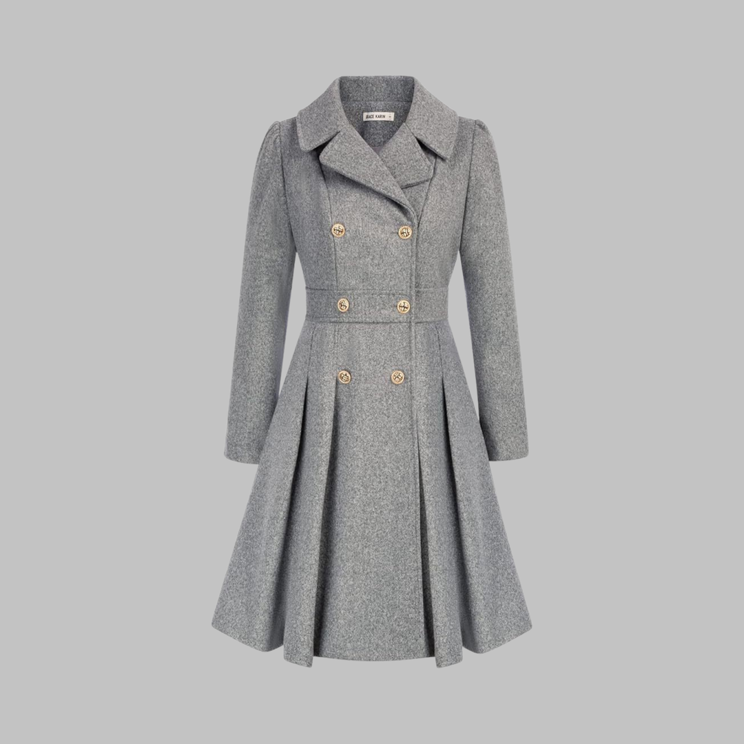 Cicely | Double Button Sleeve Coat