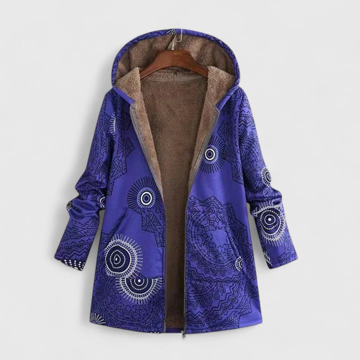 Elysa | Geometric Boho Winter Jacket