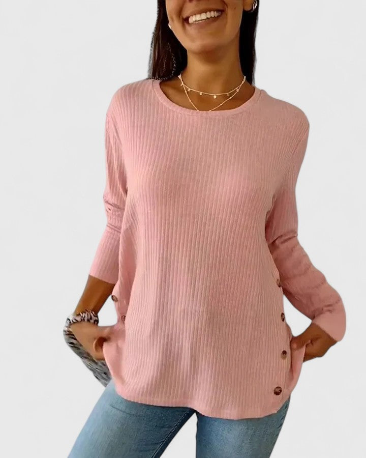 Audria | Classic Crew Neck Top