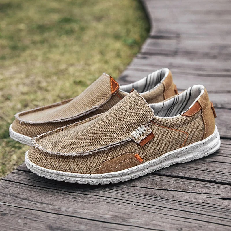 Bart | Moc Toe Woven Slip-Ons