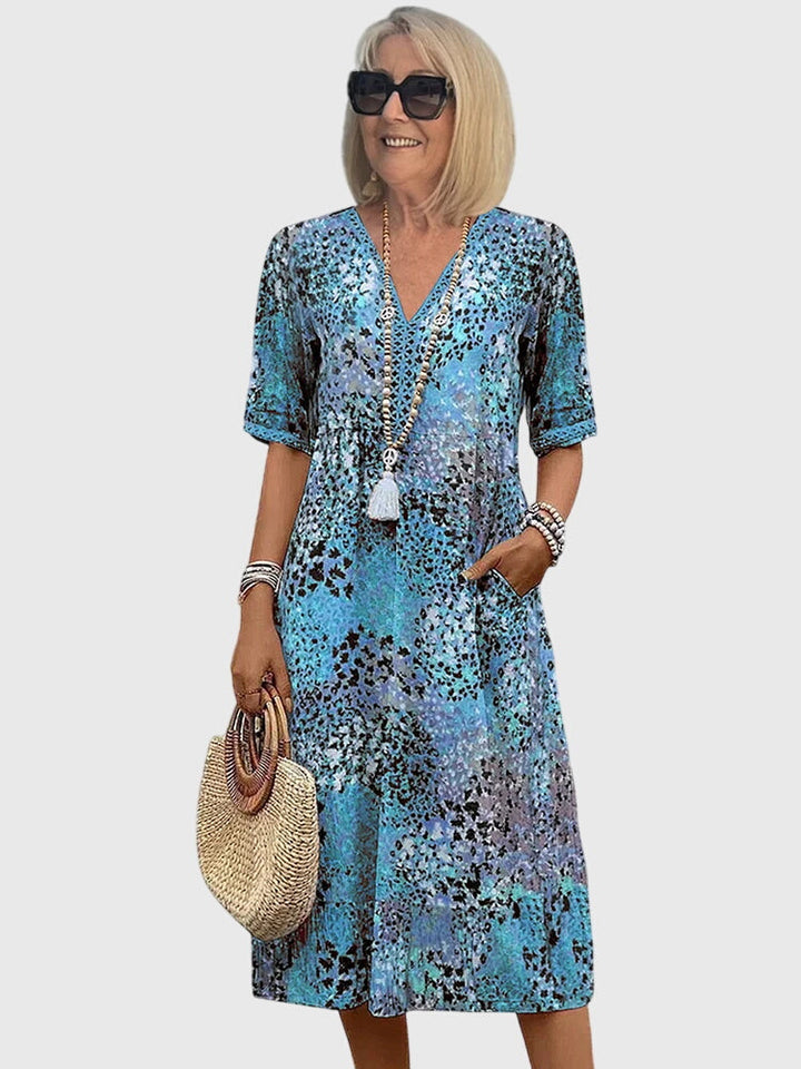 Rebecca | Floral Midi Dress