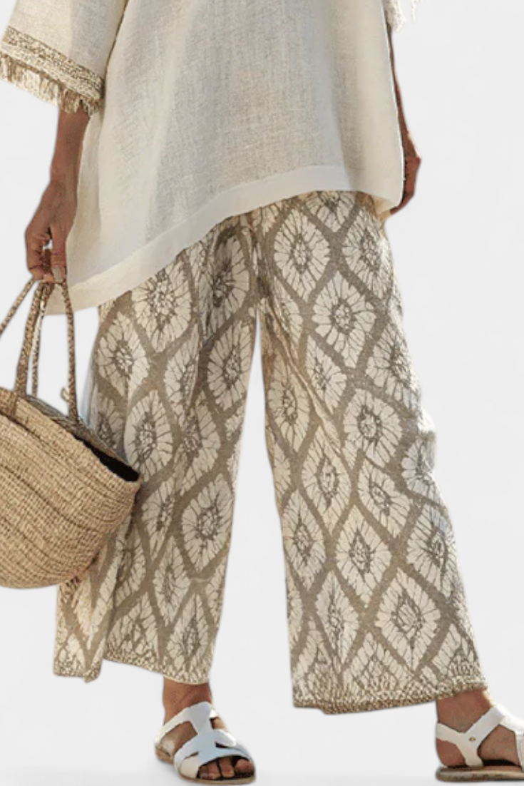 Eloisa | Breezy Blouse & Pants Set