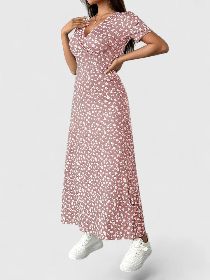 Fiorenza | Ditsy Floral Empire Waist Maxi Dress