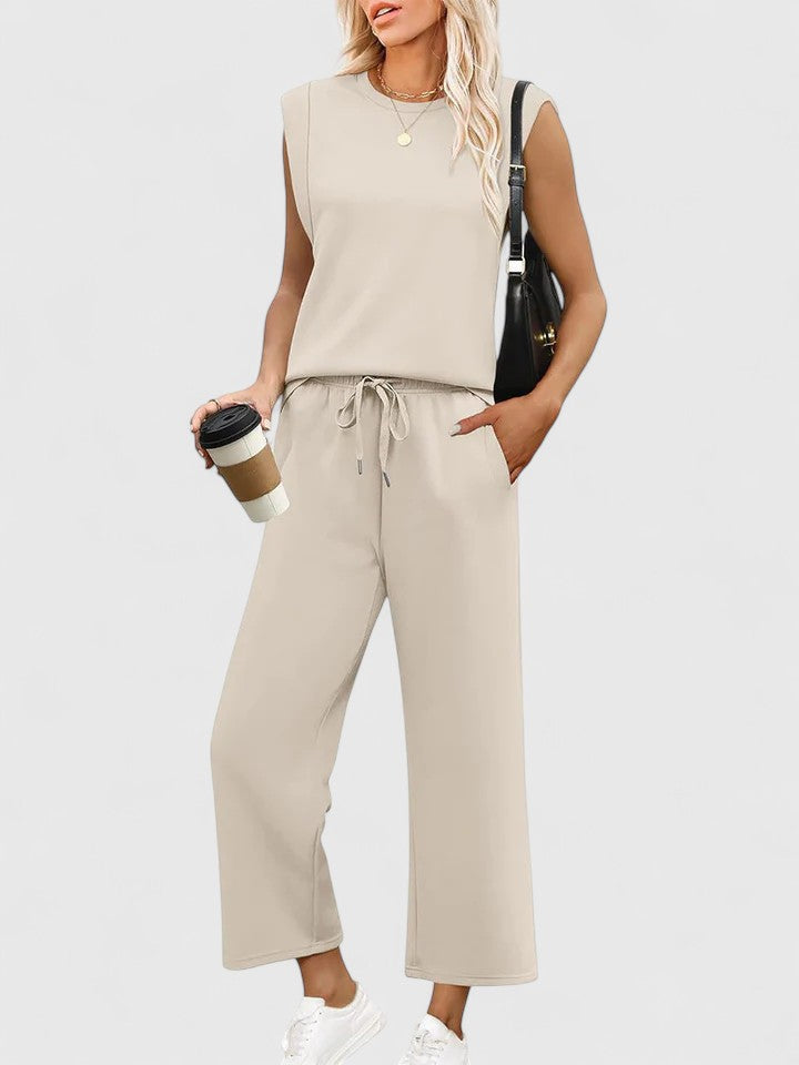 Carolyn | Wide-Leg Pants Set
