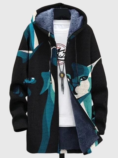 Aletha | Artistic Print Statement Jacket