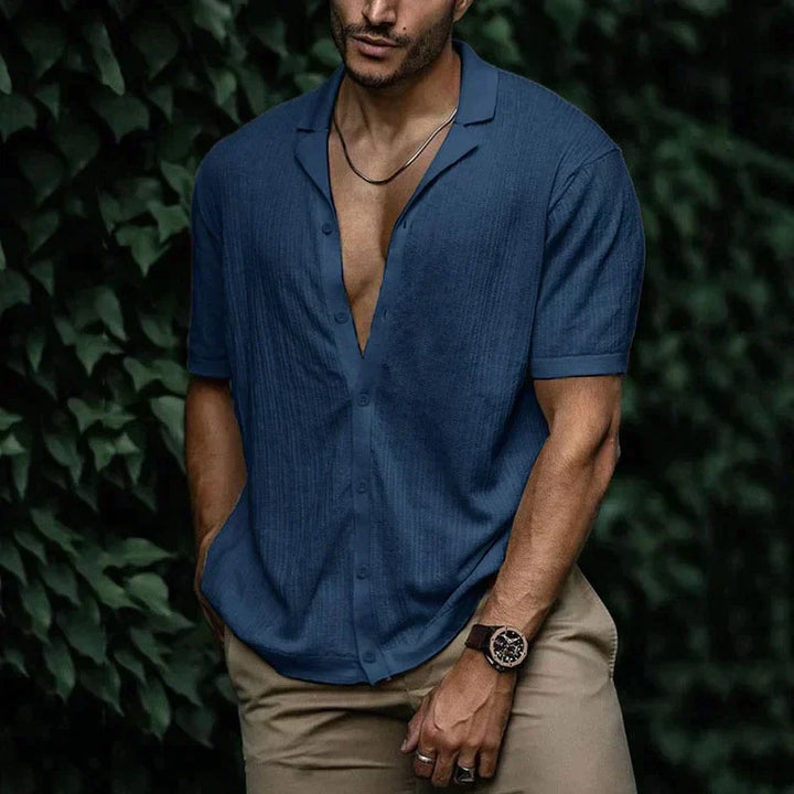 Bradley | Short Sleeve Casual Button Shirt