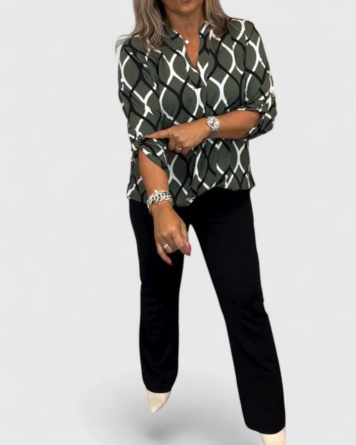 Eldora | Sophisticated Detailed Blouse