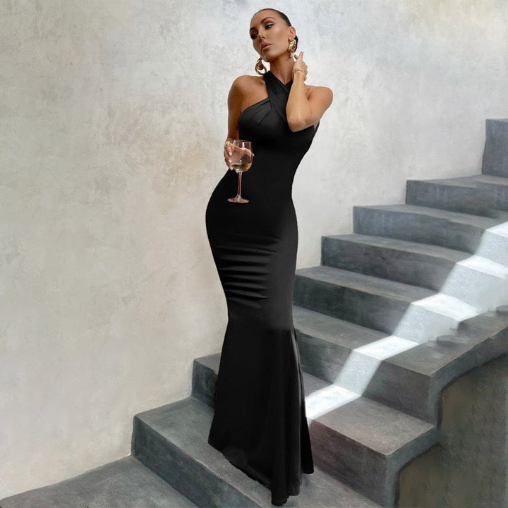 Alessia | Fitted Fishtail Evening Dress