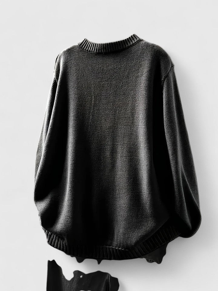 Ada | Button-Up Knit Cardigan with Long Sleeves