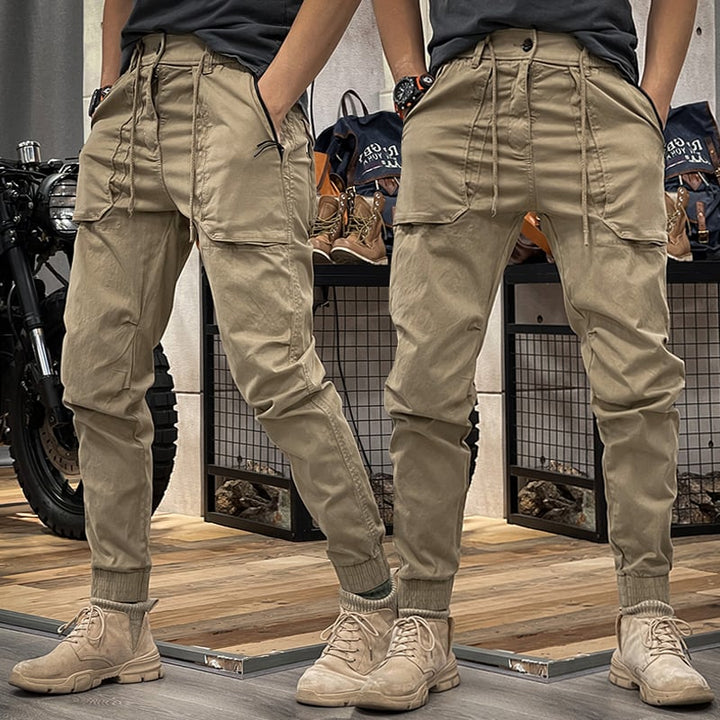 Atlas | Drawstring Panel Jogger Pants