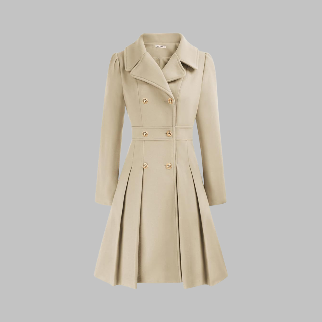 Cicely | Double Button Sleeve Coat