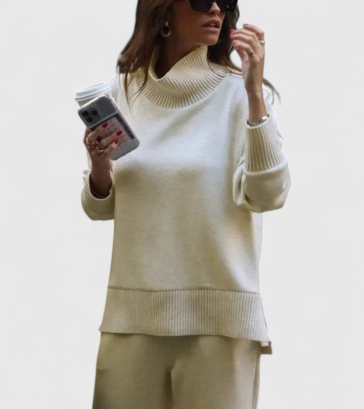 Almeta | High-Neck Knit Set