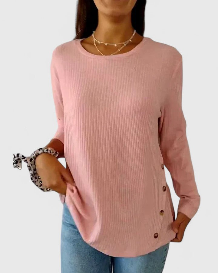 Audria | Classic Crew Neck Top