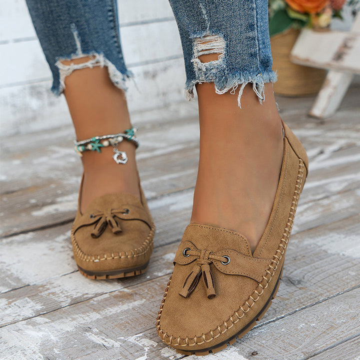 April | Tassel Loafers Slip-On Flats