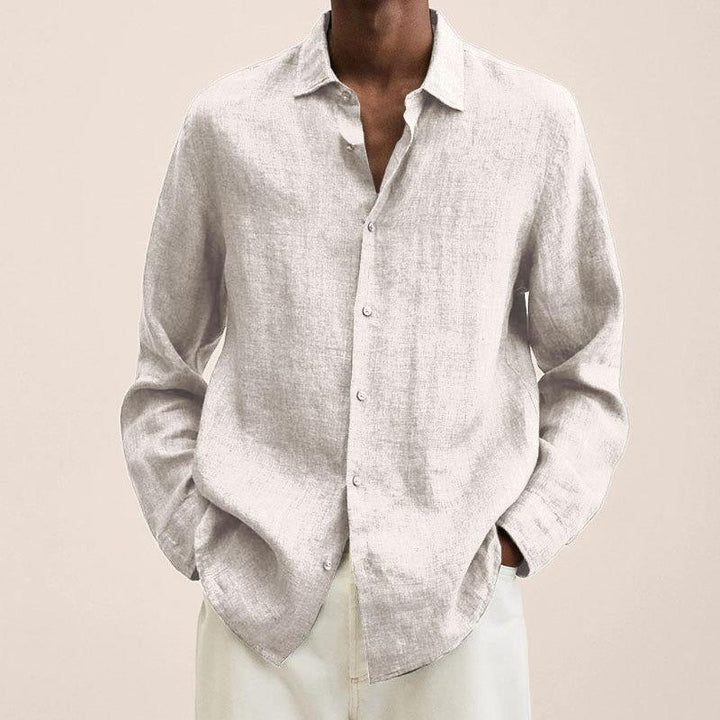 Nathan | Button Down Long Sleeve Shirt