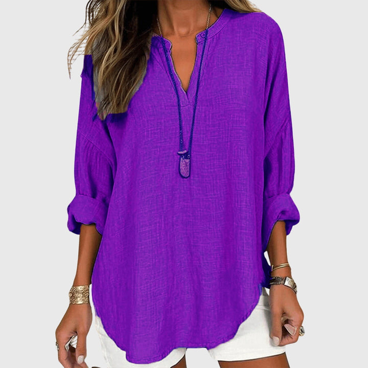 Crescentia | Flowy Beach Shirt