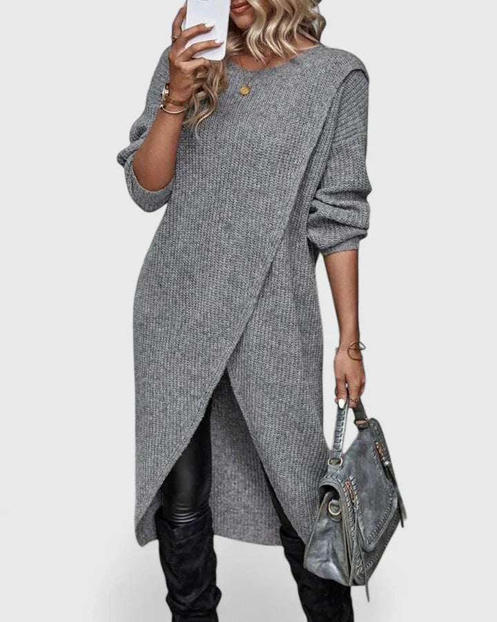Dija | Elegant Knit Sweater Dress