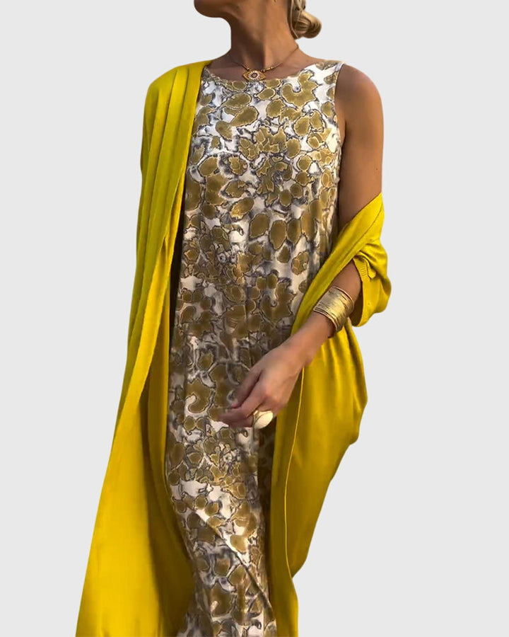 Clotilde | Elegant Two-Piece Dress Set