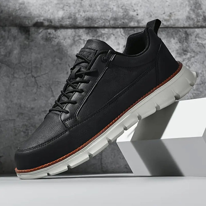 Ahmad | Rounded Toe Panel Sneakers