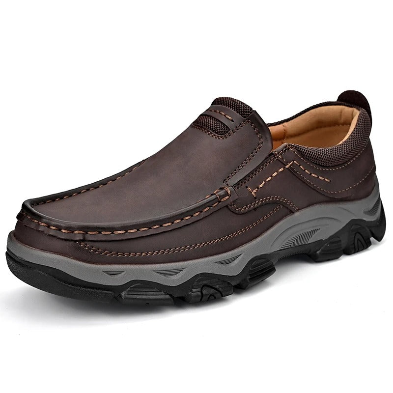 Asher | Round Toe Thick Sole Loafers