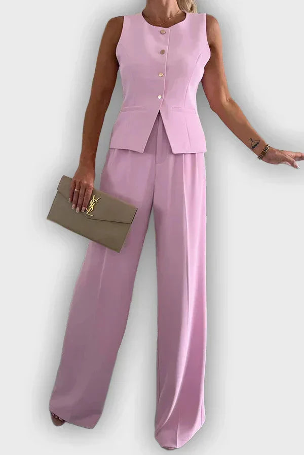 Arantxa | Button-Front Classic Set