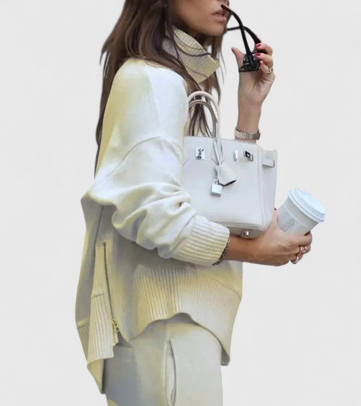 Almeta | High-Neck Knit Set