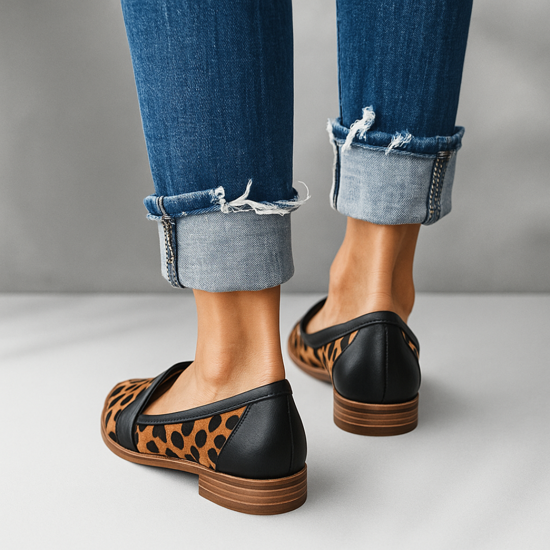 Enrica | Pointed Toe Slip-On Loafers