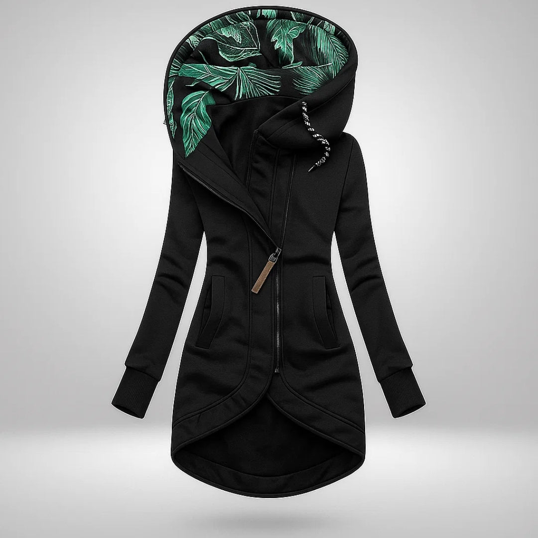 Fallon | Hooded Zip-Up Winter Coat with Pockets