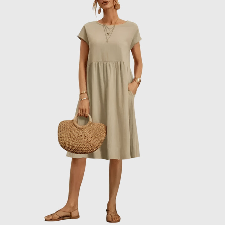 Carina | Spring Midi Floral Dress