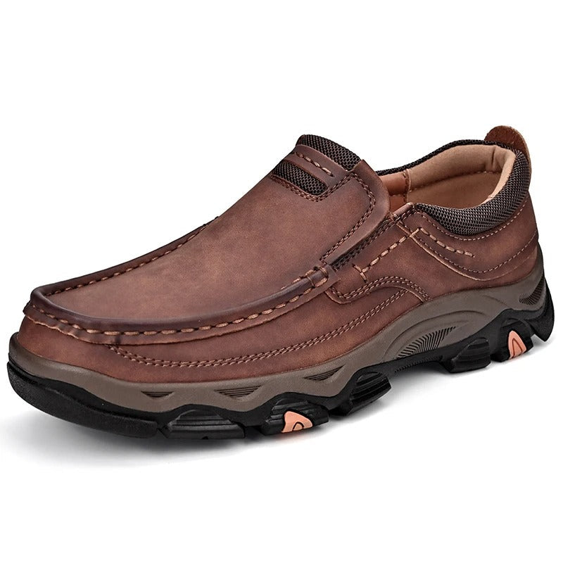 Asher | Round Toe Thick Sole Loafers