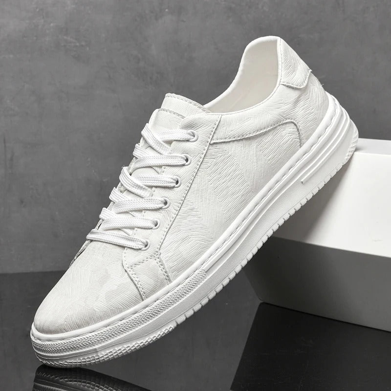 Cedric | Minimal Lace-Up Low-Cut Sneakers