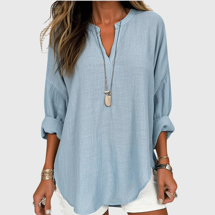 Crescentia | Flowy Beach Shirt