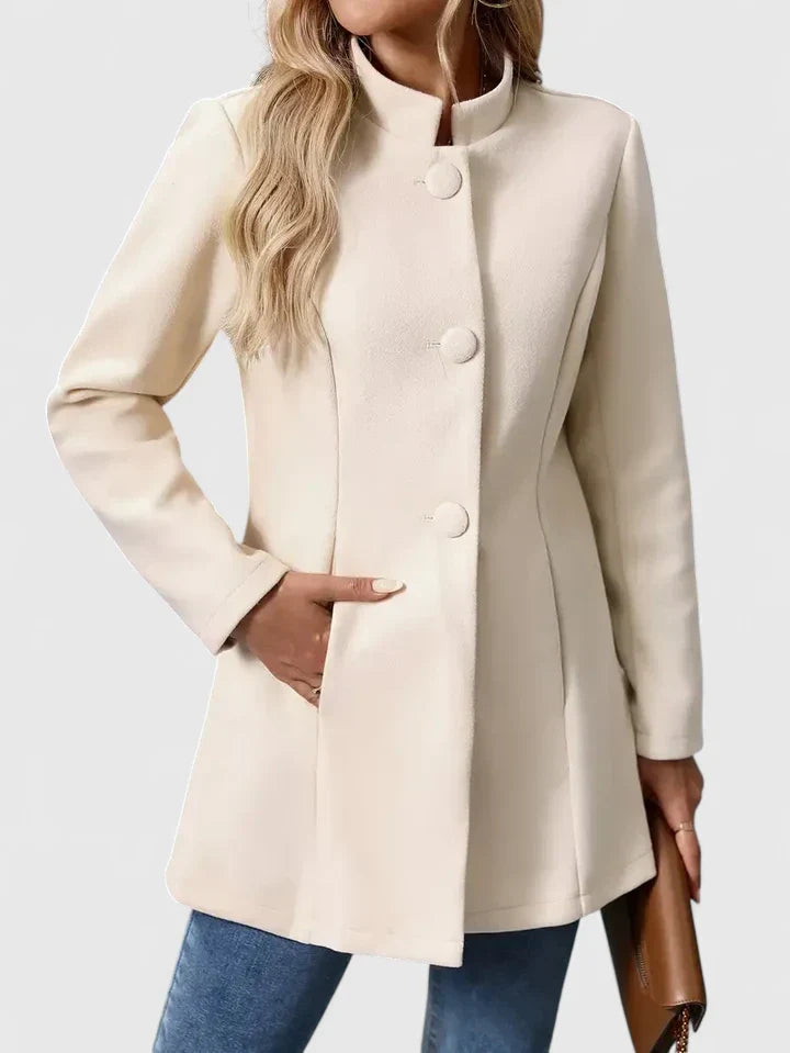 Eunice | Collarless Structured Jacket