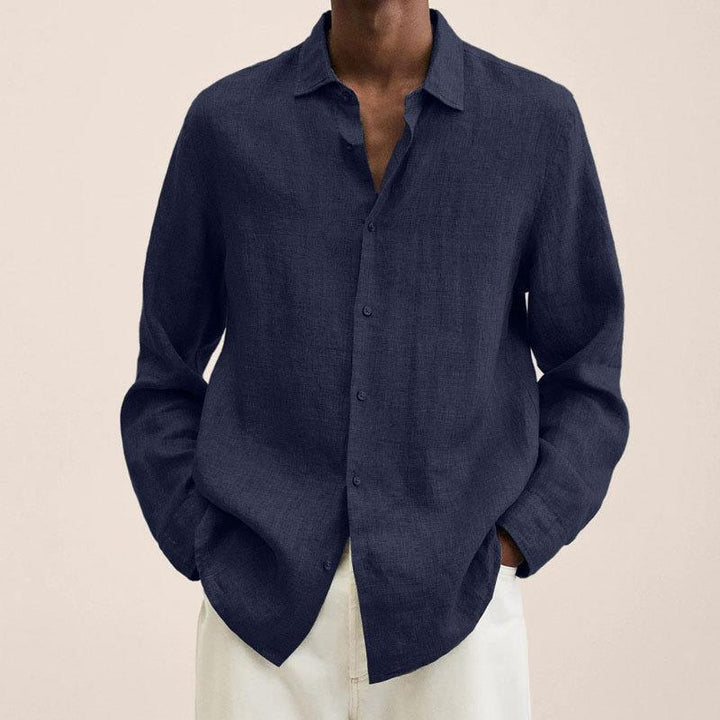 Nathan | Button Down Long Sleeve Shirt