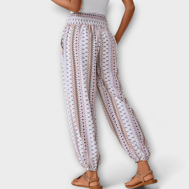 Jasmine | Ethnic Print Pants