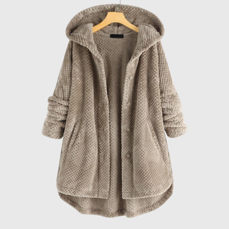 Fleur | Hooded Fleece Jacket