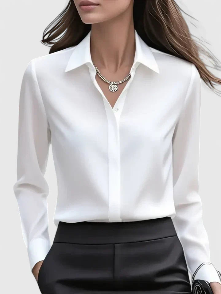 Ophelia | Elegant Button-Down Blouse