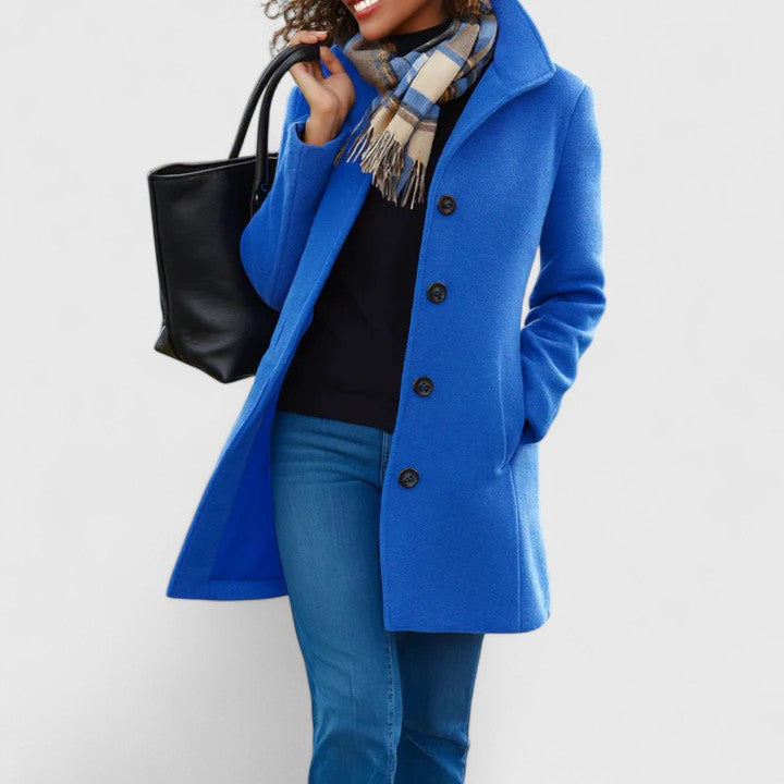 Irma | Classic Button Coat