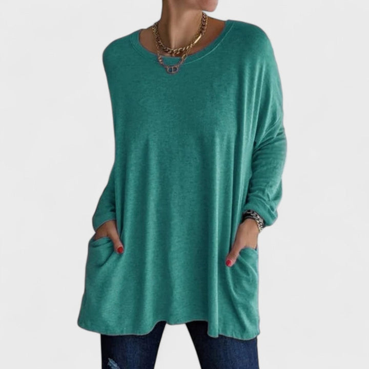 Elyse | Long Sleeve Relaxed Top