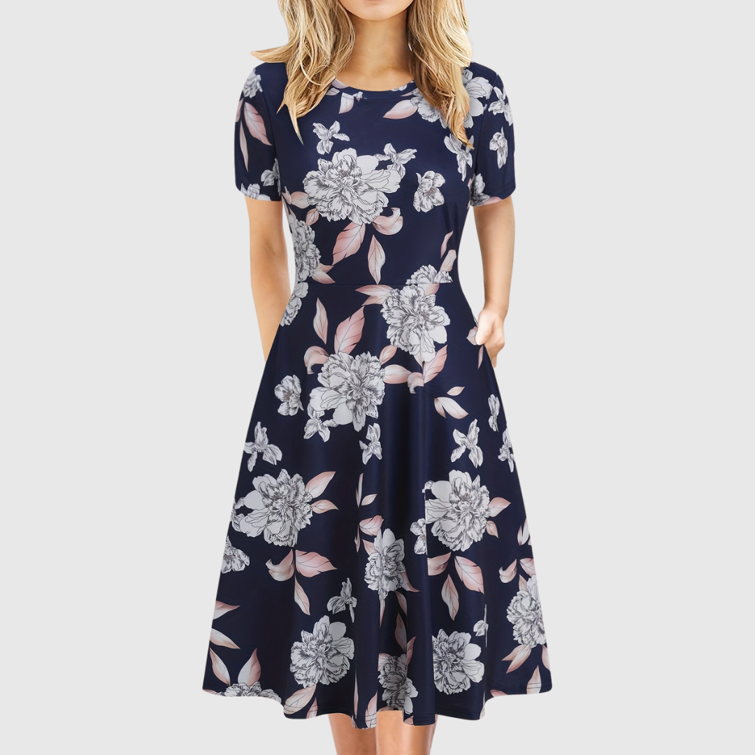 Clementine | Retro A-Line Dress